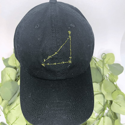 Capricorn Constellation Embroidered Baseball Hat ThreadEmber