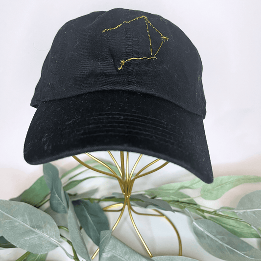 Libra Constellation Embroidered Baseball  Hat-Thread & Ember