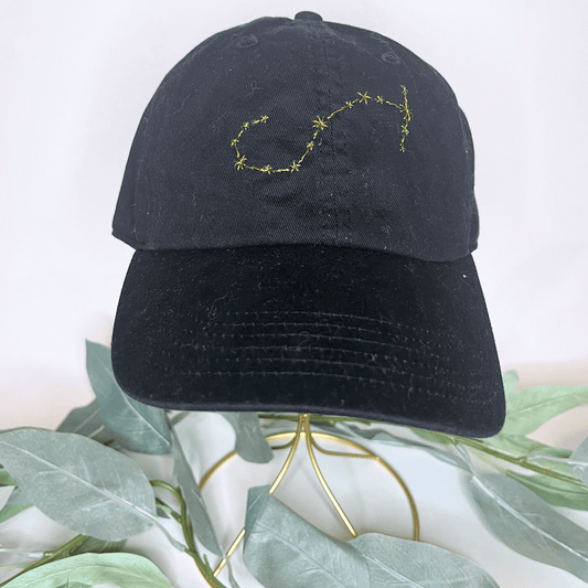 Scorpio Constellation Embroidered Baseball Hat-Thread Ember