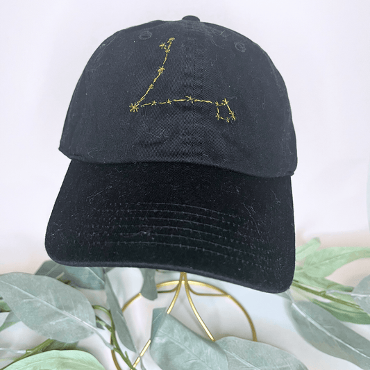 Pisces Constellation Embroidered Baseball Hat-Thread & Ember