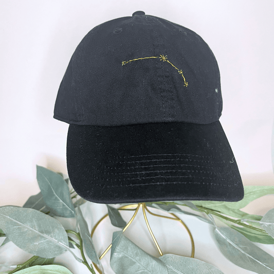 Aries Constellation Embroidered Baseball Hat-Thread & Ember