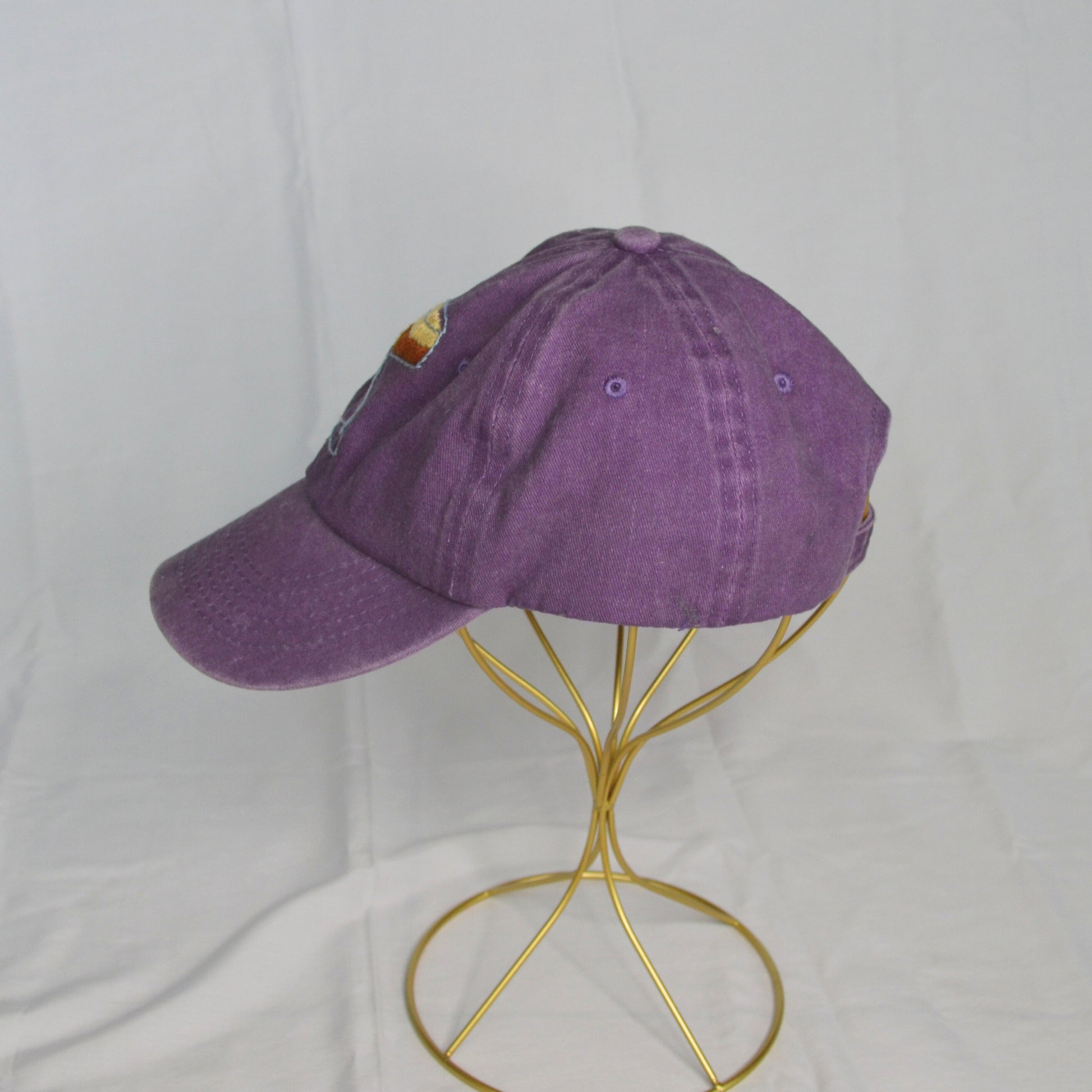 Purple Hat Espresso Martini Embroidered Thread & Ember