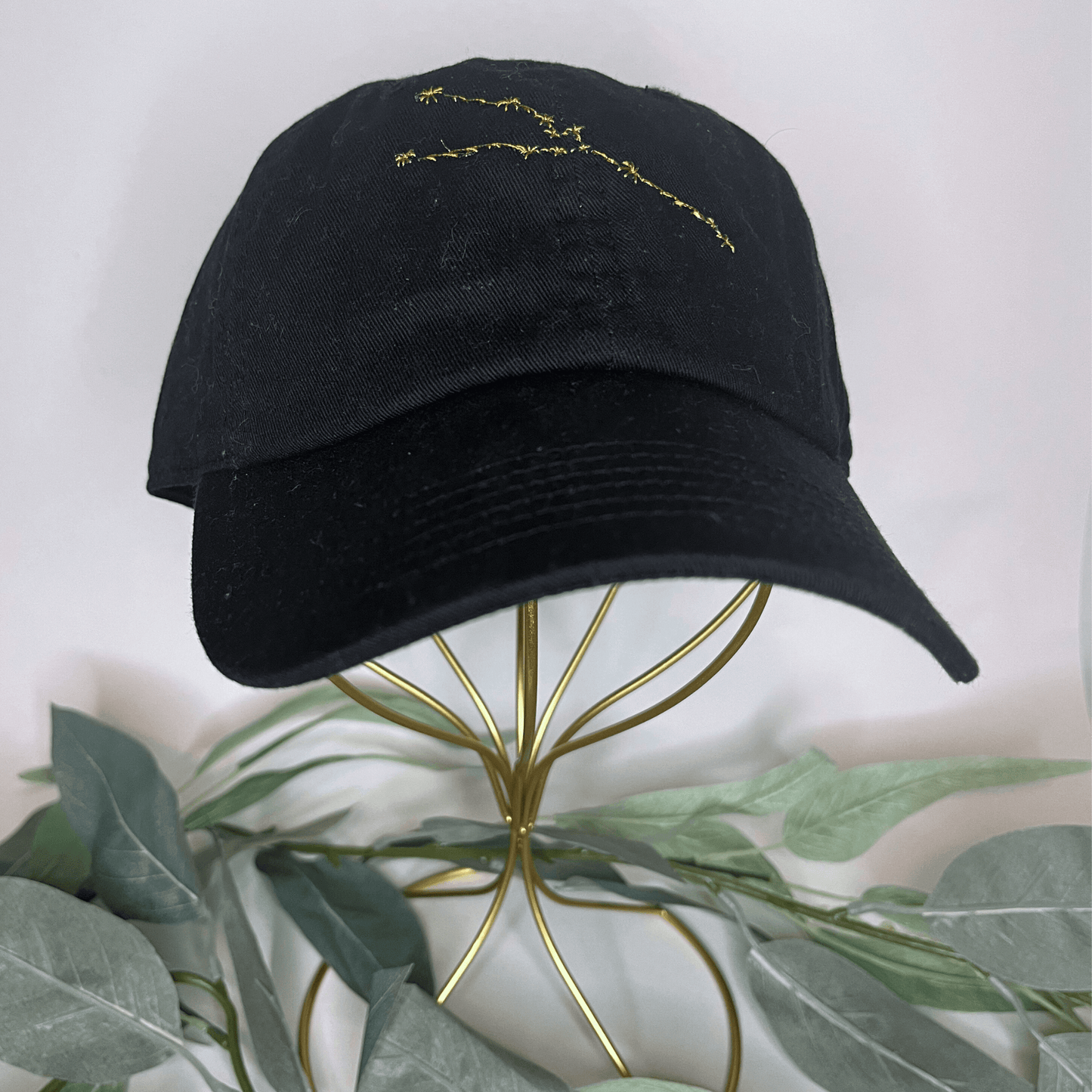 Taurus Constellation Embroidered Baseball Hat-Thread & Ember