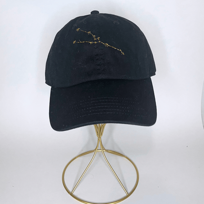 Taurus Constellation Embroidered Baseball Hat-Thread & Ember