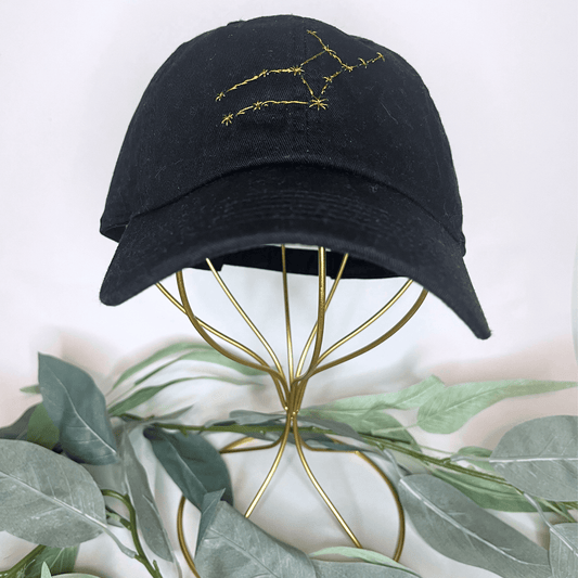Virgo Constellation Embroidered Baseball Hat-Thread & Ember
